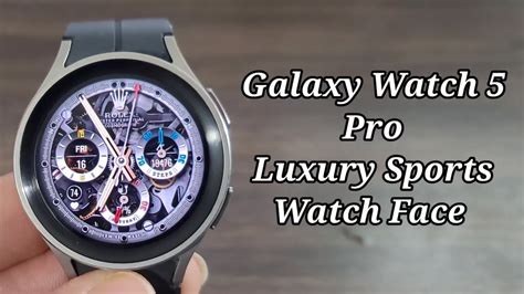 galaxy watch face rolex
